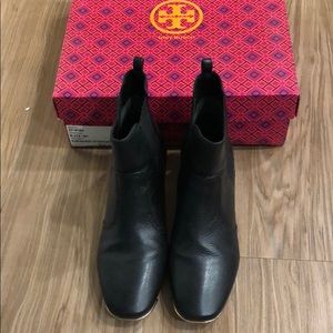 Tory Burch Black Napa bootie(US6.5)
